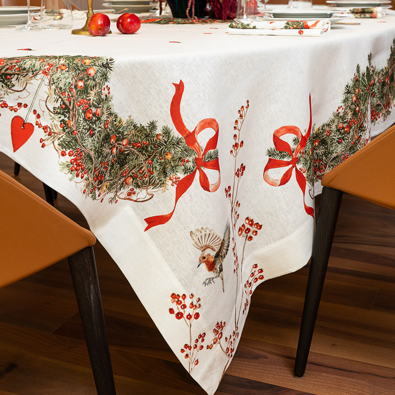 Mantel de lino Janine