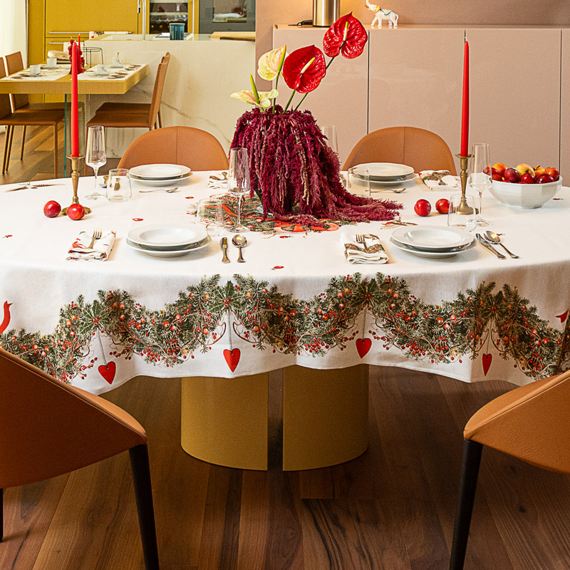 Mantel de lino Janine