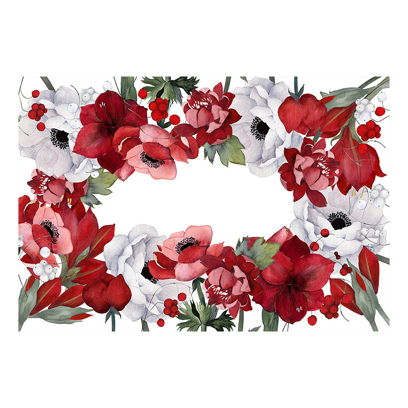 Mantel de lino Anemoni