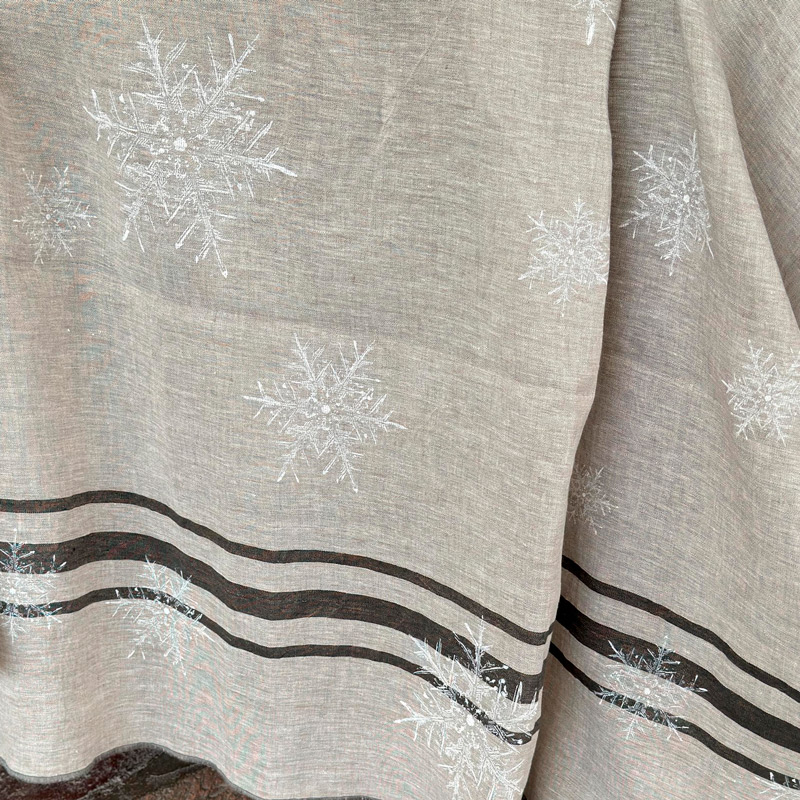 Mantel de lino Nives