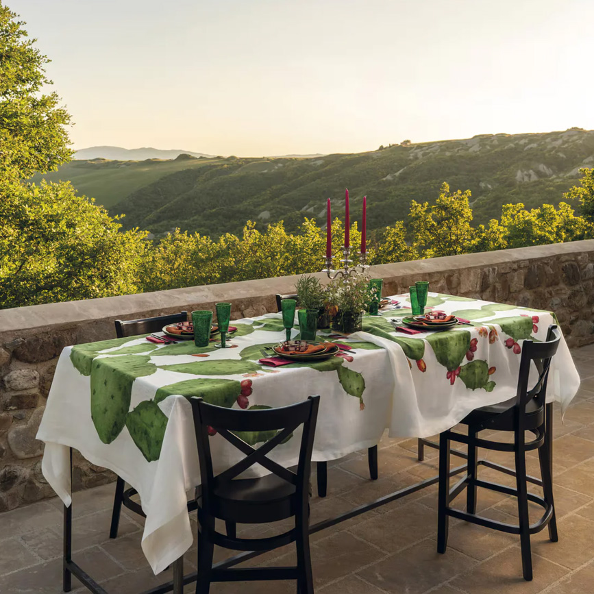 Mantel de lino Tunera